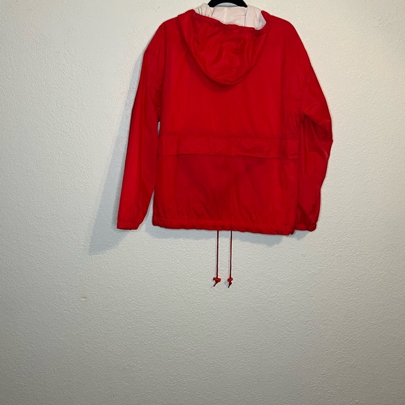 Land’s End unisex full zip lined hooded windbreaker. Small - Picture 7 of 8